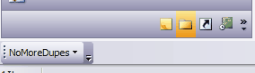 NoMoreDupes Symbolleiste